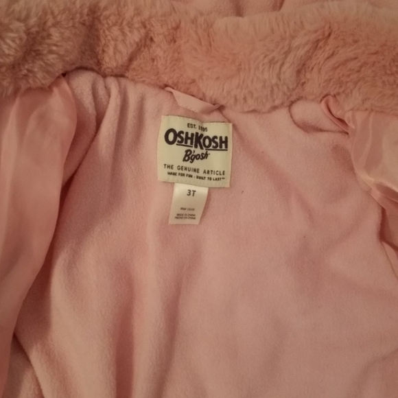 Oshkosh B'gosh Pink jacket size 3T - Picture 3 of 4